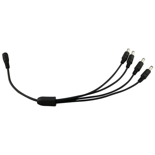 0.37m 4 in 1 DC Female to DC Male Power Connection Extension Cable - Cable & Adapter by buy2fix | Online Shopping UK | buy2fix