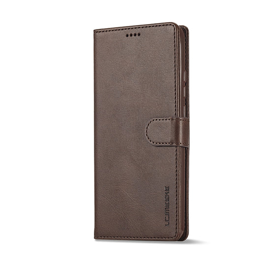 For Xiaomi Redmi Note 12 4G Global LC.IMEEKE Calf Texture Leather Phone Case(Coffee) - Xiaomi Cases by LC.IMEEKE | Online Shopping UK | buy2fix