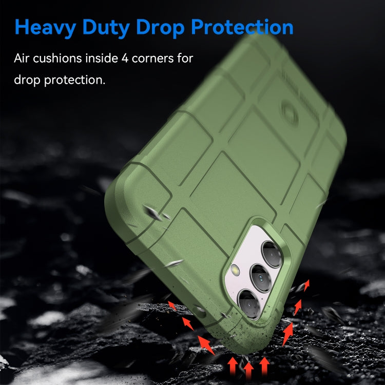 For Samsung Galaxy M14 5G Full Coverage Shockproof TPU Phone Case(Green) by buy2fix