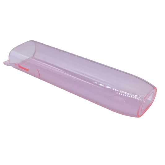 For IQOS ILUMA ONE TPU Electronic Cigarette Case with Lanyard Hole(Transparent Red) - E Cigarette Accessories by buy2fix | Online Shopping UK | buy2fix