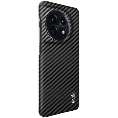 For OnePlus 11 5G imak Ruiyi Series Carbon Fiber PU + PC Phone Case(Black) - OnePlus Cases by imak | Online Shopping UK | buy2fix