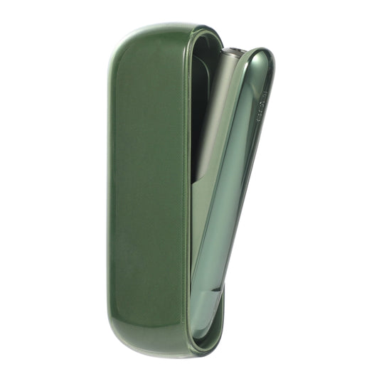 For IQOS ILUMA TPU Electronic Cigarette Protective Case Charging Compartment(Transparent Green) - E Cigarette Accessories by buy2fix | Online Shopping UK | buy2fix