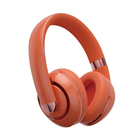 KE22 Folded Noise Reduction Wireless Bluetooth Headphones(Orange) - Headset & Headphone by buy2fix | Online Shopping UK | buy2fix