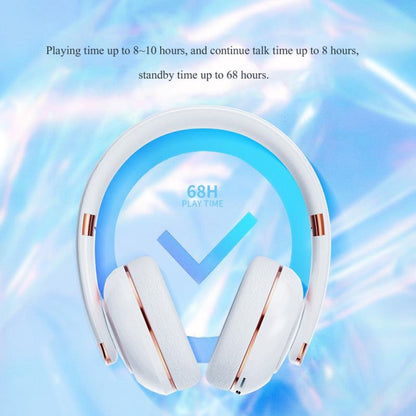 KE22 Folded Noise Reduction Wireless Bluetooth Headphones(Orange) - Headset & Headphone by buy2fix | Online Shopping UK | buy2fix