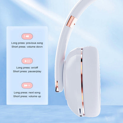 KE22 Folded Noise Reduction Wireless Bluetooth Headphones(Orange) - Headset & Headphone by buy2fix | Online Shopping UK | buy2fix
