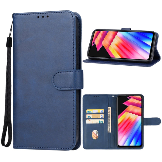 For Infinix Hot 30 Leather Phone Case(Blue) - Infinix Cases by buy2fix | Online Shopping UK | buy2fix