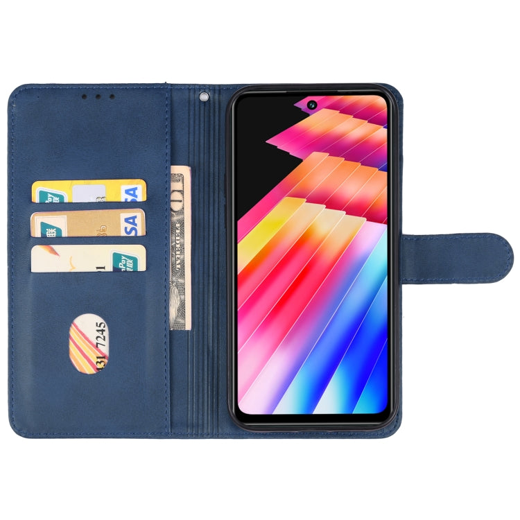 For Infinix Hot 30 Leather Phone Case(Blue) - Infinix Cases by buy2fix | Online Shopping UK | buy2fix