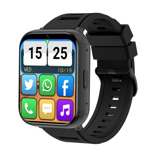 Q668 1.99 inch Screen 4G Smart Watch Android 9.0, Specification:2GB+16GB(Black) by buy2fix