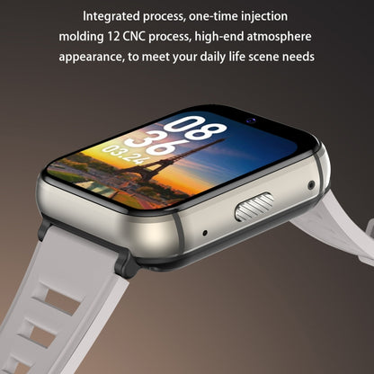 Q668 1.99 inch Screen 4G Smart Watch Android 9.0, Specification:2GB+16GB(Silver) by buy2fix