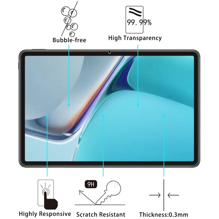 9H 2.5D Explosion-proof Tempered Tablet Glass Film For Xiaomi Pad 6/6 Pro / Huawei MatePad 11 2023 - More Tablet Tempered Glass by buy2fix | Online Shopping UK | buy2fix