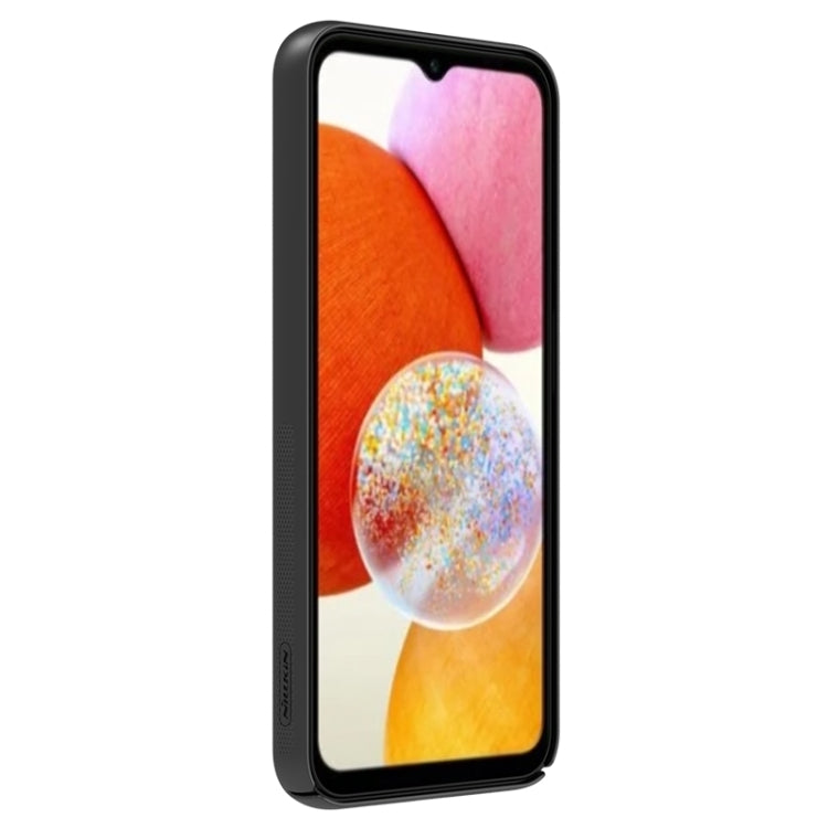 For Samsung Galaxy A14 4G NILLKIN Black Mirror Series Camshield PC Phone Case(Black) - Galaxy Phone Cases by NILLKIN | Online Shopping UK | buy2fix