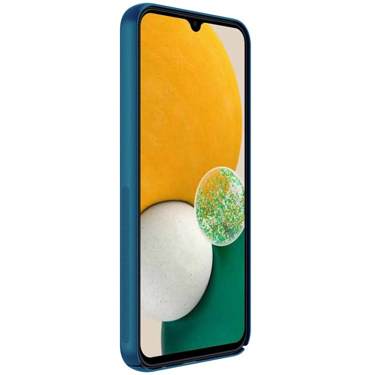 For Samsung Galaxy A14 4G NILLKIN Frosted PC Phone Case(Blue) - Galaxy Phone Cases by NILLKIN | Online Shopping UK | buy2fix