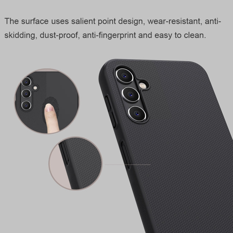 For Samsung Galaxy A14 4G NILLKIN Frosted PC Phone Case(White) - Galaxy Phone Cases by NILLKIN | Online Shopping UK | buy2fix
