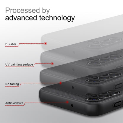 For Samsung Galaxy A14 4G NILLKIN Frosted PC Phone Case(Black) - Galaxy Phone Cases by NILLKIN | Online Shopping UK | buy2fix