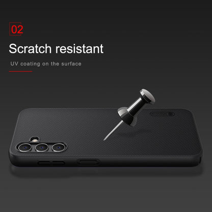 For Samsung Galaxy A14 4G NILLKIN Frosted PC Phone Case(Black) - Galaxy Phone Cases by NILLKIN | Online Shopping UK | buy2fix