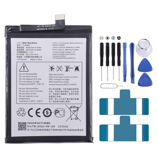For Alcatel 3L 2020 5029D 4000mAh Battery Replacement TLP038D7 - Others by buy2fix | Online Shopping UK | buy2fix