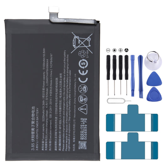 For ZTE Nubia Red Magic 3 / 3S NX629J-V1S 5100mAh Battery Replacement Li3949T44P6h996644 - For ZTE by buy2fix | Online Shopping UK | buy2fix