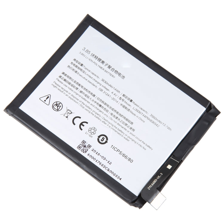For ZTE Nubia Red Magic M2 NX551J 3630mAh Battery Replacement Li3936T44P6h836542 - For ZTE by buy2fix | Online Shopping UK | buy2fix