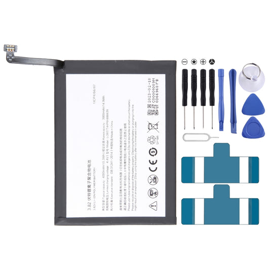 For ZTE Nubia X NX616J NX609J 4000mAh Battery Replacement Li3937T44P6h886639 - For ZTE by buy2fix | Online Shopping UK | buy2fix