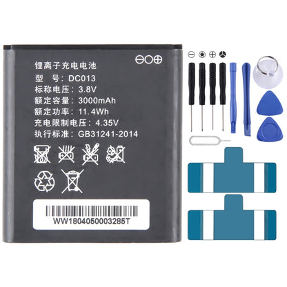 For ZTE Nubia WD670 4G 3000mAh Battery Replacement DC013 - For ZTE by buy2fix | Online Shopping UK | buy2fix