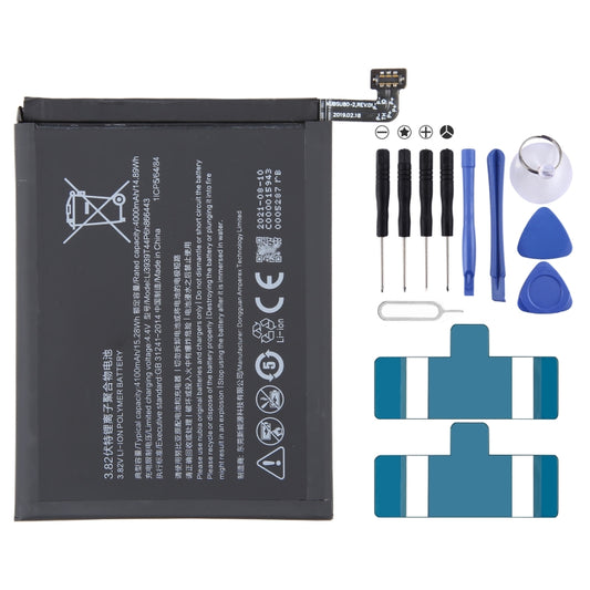 For ZTE Nubia Z20 NX627J 4870mAh Battery Replacement Li3839t44P6h866443 - For ZTE by buy2fix | Online Shopping UK | buy2fix