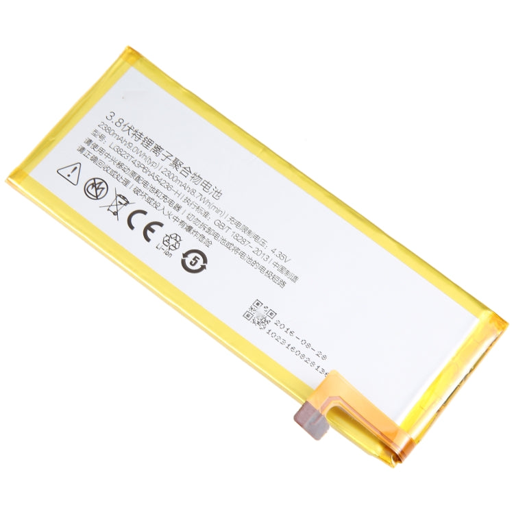 For ZTE Nubia NX507J 2380mAh Battery Replacement Li3823T43P6hA54236-H - For ZTE by buy2fix | Online Shopping UK | buy2fix