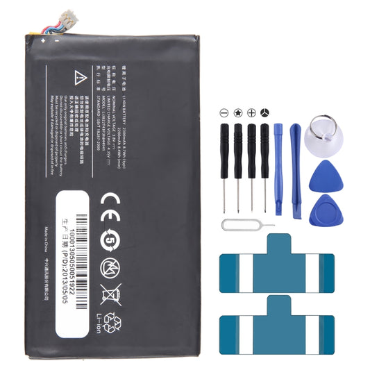 For ZTE Nubia Z5 Z5 mini Z5S NX402 NX503A 2200mAh Battery Replacement Li3822T43p3h844941 - For ZTE by buy2fix | Online Shopping UK | buy2fix