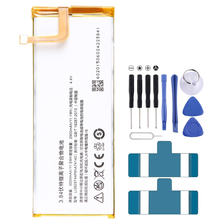 For ZTE Nubia Z9 mini NX511J 3000mAh Battery Replacement Li3829T44P6hA74140 - For ZTE by buy2fix | Online Shopping UK | buy2fix