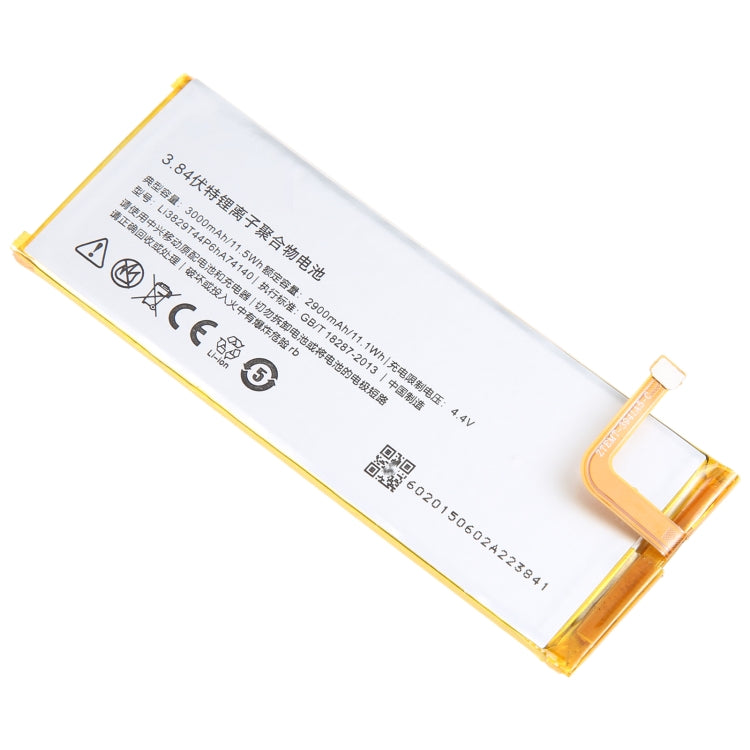 For ZTE Nubia Z9 mini NX511J 3000mAh Battery Replacement Li3829T44P6hA74140 - For ZTE by buy2fix | Online Shopping UK | buy2fix