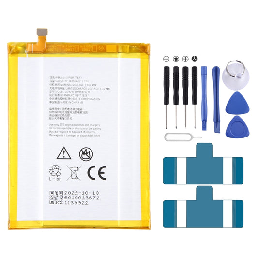 For ZTE ZMAX PRO Z981 GRAND X MAX 2 Z988 Z963U 3400mAh Battery Replacement Li3934T44P8h876744 - For ZTE by buy2fix | Online Shopping UK | buy2fix