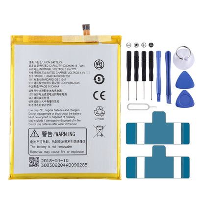 For ZTE Blade Z Max Z982 4080mAh Battery Replacement Li3940T44P8h937238 - For ZTE by buy2fix | Online Shopping UK | buy2fix