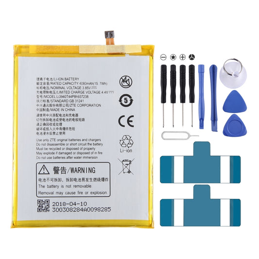 For ZTE Blade Z Max Z982 4080mAh Battery Replacement Li3940T44P8h937238 - For ZTE by buy2fix | Online Shopping UK | buy2fix