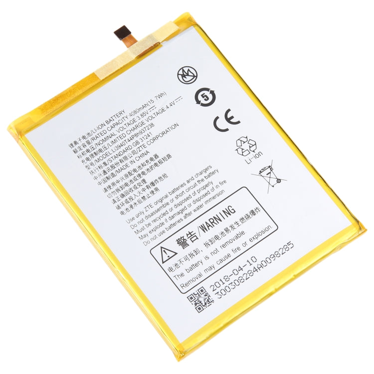 For ZTE Blade Z Max Z982 4080mAh Battery Replacement Li3940T44P8h937238 - For ZTE by buy2fix | Online Shopping UK | buy2fix