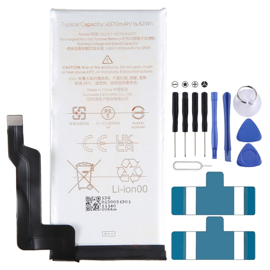 For Google Pixel 6a 5G 4370mAh Battery Replacement GLU7G - For Google by buy2fix | Online Shopping UK | buy2fix