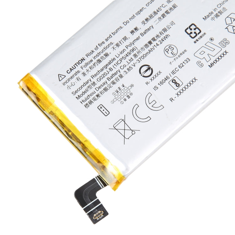 For Google Pixel 4 XL 3700mAh Battery Replacement G020J-B - For Google by buy2fix | Online Shopping UK | buy2fix