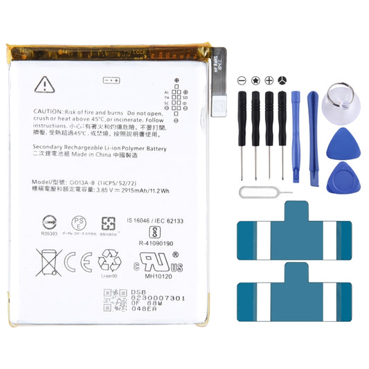 For Google Pixel 3 2915mAh Battery Replacement G013A-B - For Google by buy2fix | Online Shopping UK | buy2fix