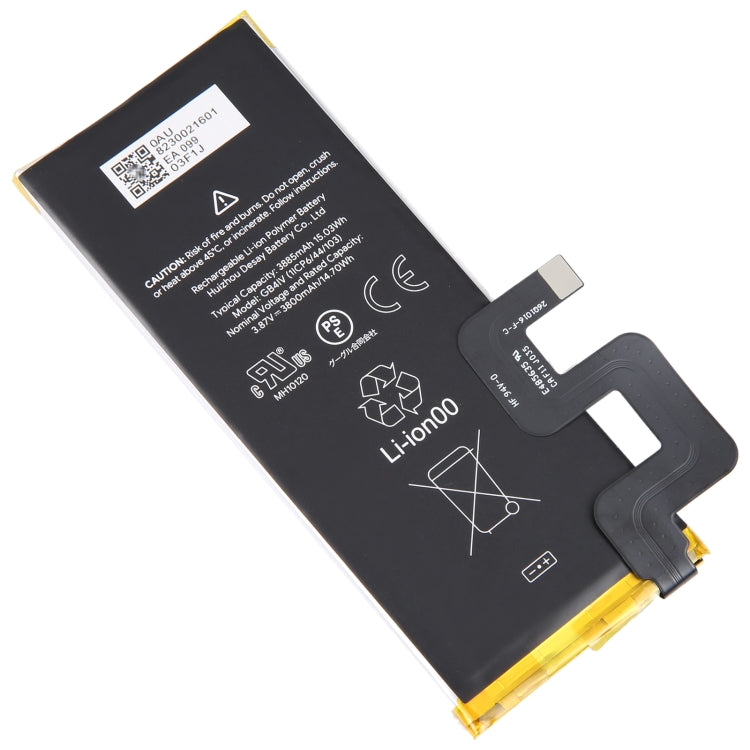 For Google GB4IV 3885mAh Battery Replacement - For Google by buy2fix | Online Shopping UK | buy2fix