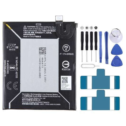 For Google Pixel 3A XL 3700mAh Battery Replacement G020A-B - For Google by buy2fix | Online Shopping UK | buy2fix