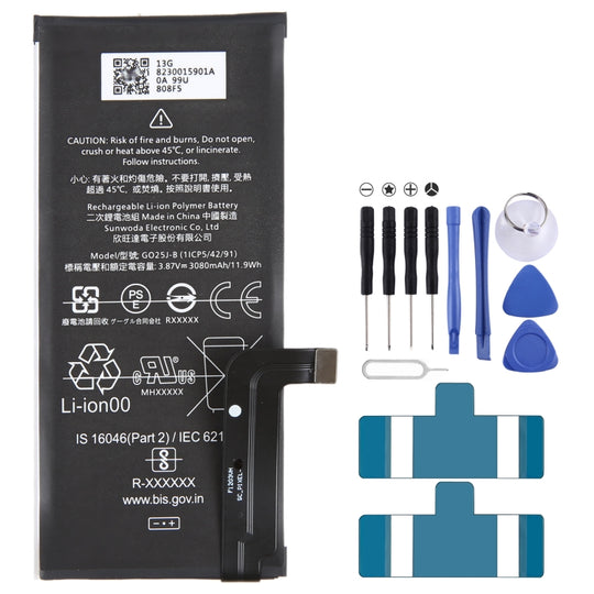 For Google Pixel 4a 4G 3080mAh Battery Replacement G025J-B
