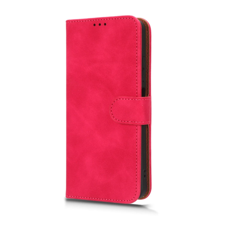 For TECNO Spark 10C Skin Feel Magnetic Flip Leather Phone Case(Rose Red) by buy2fix