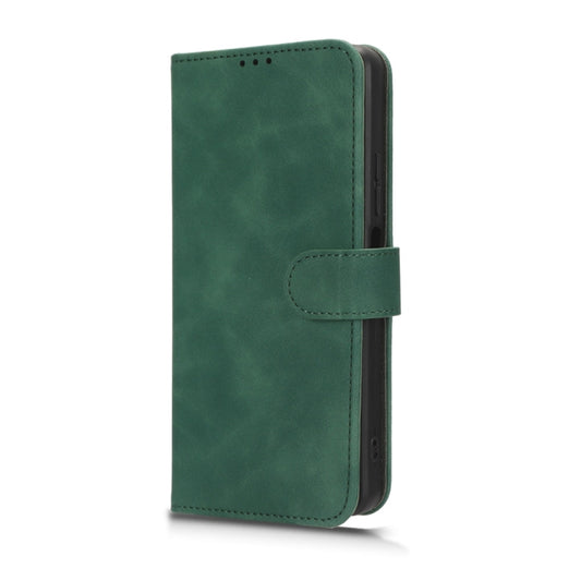 For TECNO Spark 10 Pro Skin Feel Magnetic Flip Leather Phone Case(Green) by buy2fix