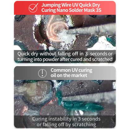 Qianli MEGA-IDEA Nano Solder Mask 3S Jump Wire UV Dry Fast Curing Glue - Repair Glue Series by QIANLI | Online Shopping UK | buy2fix