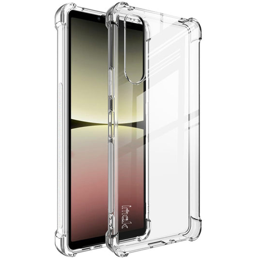 For Sony Xperia 10 V imak Shockproof Airbag TPU Phone Case(Transparent) - Sony Cases by imak | Online Shopping UK | buy2fix