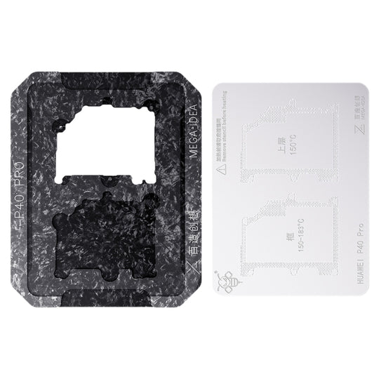 Pour Huawei P40 Pro Qianli Mega-idea plate-forme de reballage BGA de positionnement de cadre central multifonctionnel