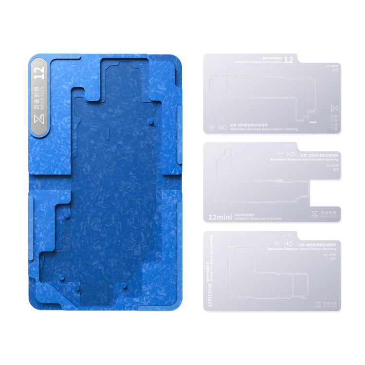 For iPhone 12 Series Qianli Mega-idea Multi-functional Middle Frame Positioning BGA Reballing Platform - Repair Platform by QIANLI | Online Shopping UK | buy2fix