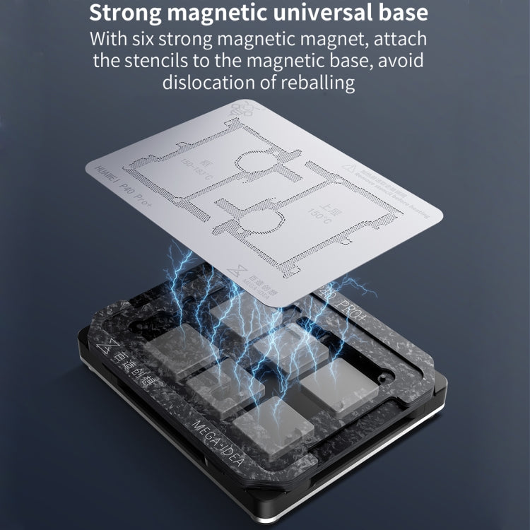 For iPhone 12 Series Qianli Mega-idea Multi-functional Middle Frame Positioning BGA Reballing Platform - Repair Platform by QIANLI | Online Shopping UK | buy2fix