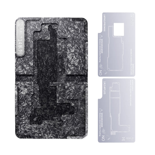 For iPhone 14 Series Qianli Mega-idea Multi-functional Middle Frame Positioning BGA Reballing Platform - Repair Platform by QIANLI | Online Shopping UK | buy2fix