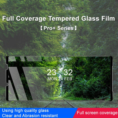 For Sony Xperia 10 V imak 9H Surface Hardness Full Screen Tempered Glass Film Pro+ Series by imak