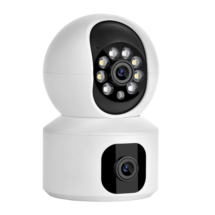 YT66 Dual 2MP Wireless Smart PTZ Camera, Plug:AU Plug by buy2fix