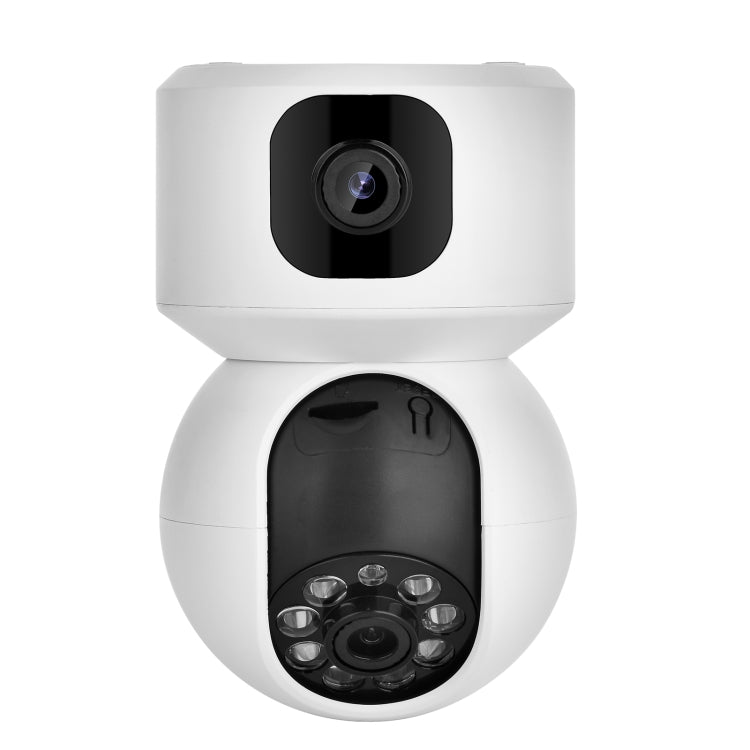 YT66 Dual 2MP Wireless Smart PTZ Camera, Plug:UK Plug by buy2fix